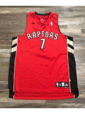 Adidas Toronto Raptors #7 Andrea Bargnani Mens XL Basketball Jersey NBA